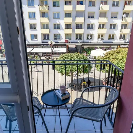 アパート Swidnicka 8b Market View Balcony - Properunit ヴロツワフ